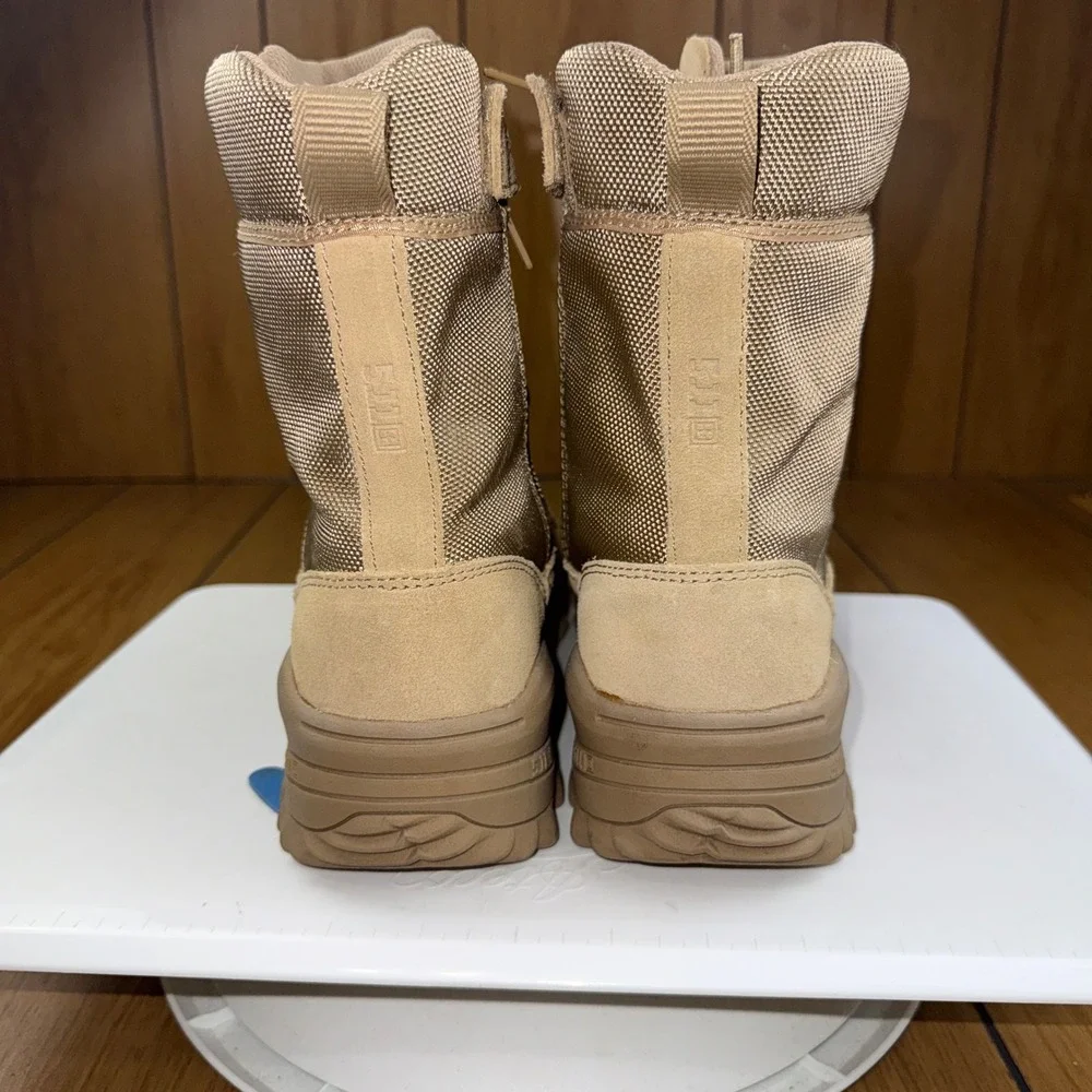 5.11 Tactical Speed 3.0 Desert Side Zip Boots Coyote Brown 12337 Mens 9.5